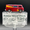 Diamond Protector Clear Rubber Wheel Chocks - 40 Pack - Premium  from Diamond Protector - Shop now at Diamond Protector