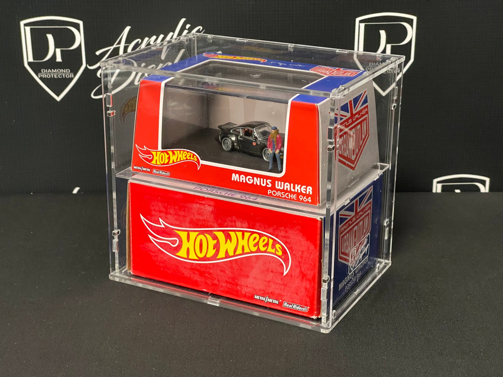 Hot Wheels Big-Box RLC 2-Tier Acrylic Display (BBRLC-1) - Premium  from Diamond Protector - Shop now at Diamond Protector