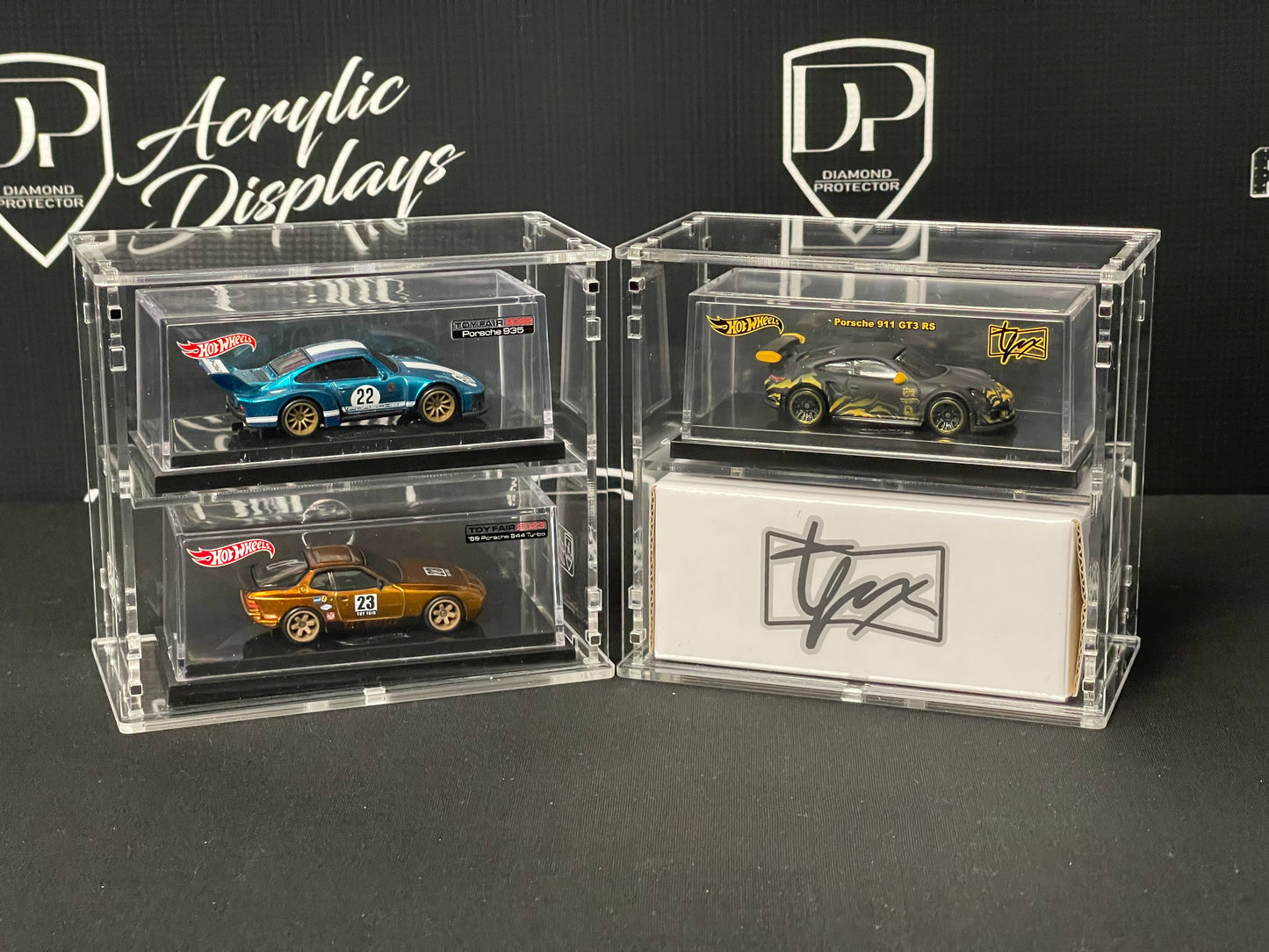 Hot Wheels Boxed RLC 2-Tier Acrylic Display 2 Pack (RLC-2) - Premium  from Diamond Protector - Shop now at Diamond Protector