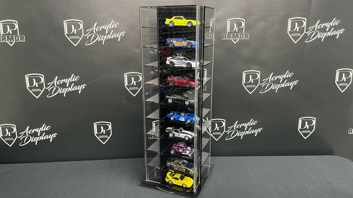 40-Car Spinning Acrylic Display -  Shop now at Diamond Protector