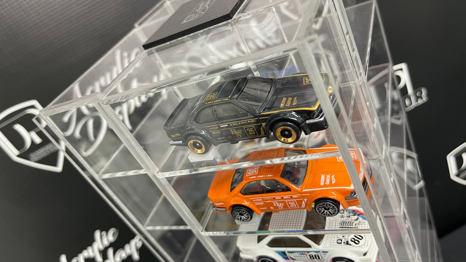 40-Car Spinning Acrylic Display -  Shop now at Diamond Protector