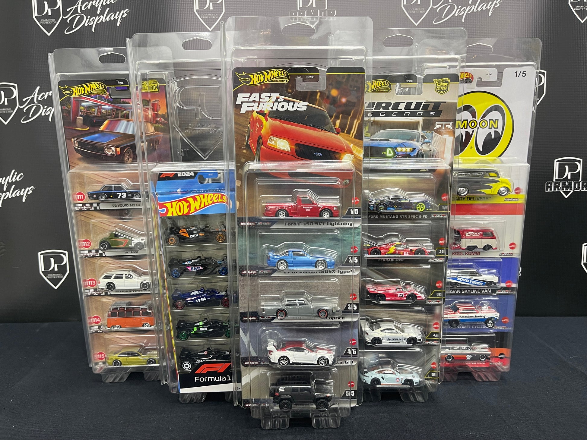 Hot Wheels Premium 5 Pack Protector - Premium  from Diamond Protector - Shop now at Diamond Protector