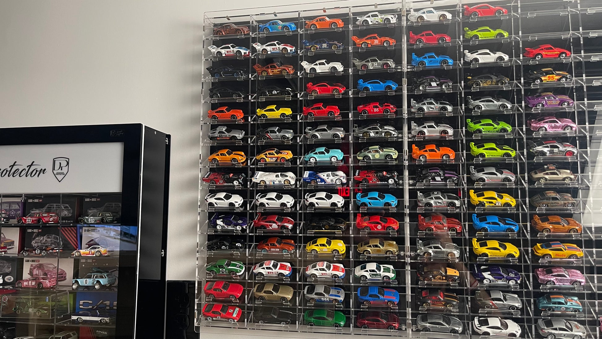 56 Car Slanted Wall Mount Display - Premium  from Diamond Protector - Shop now at Diamond Protector