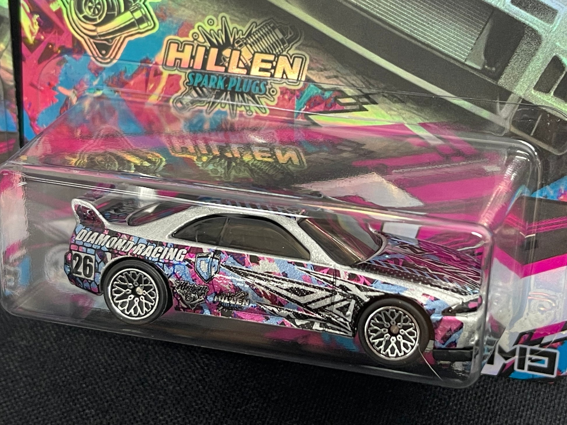 Diamond Protector x Nuclear Mindz Design – Hot Wheels Nissan Skyline R33  – 2026 Dallas Nationals Convention Exclusive - Premium  from Diamond Protector - Shop now at Diamond Protector