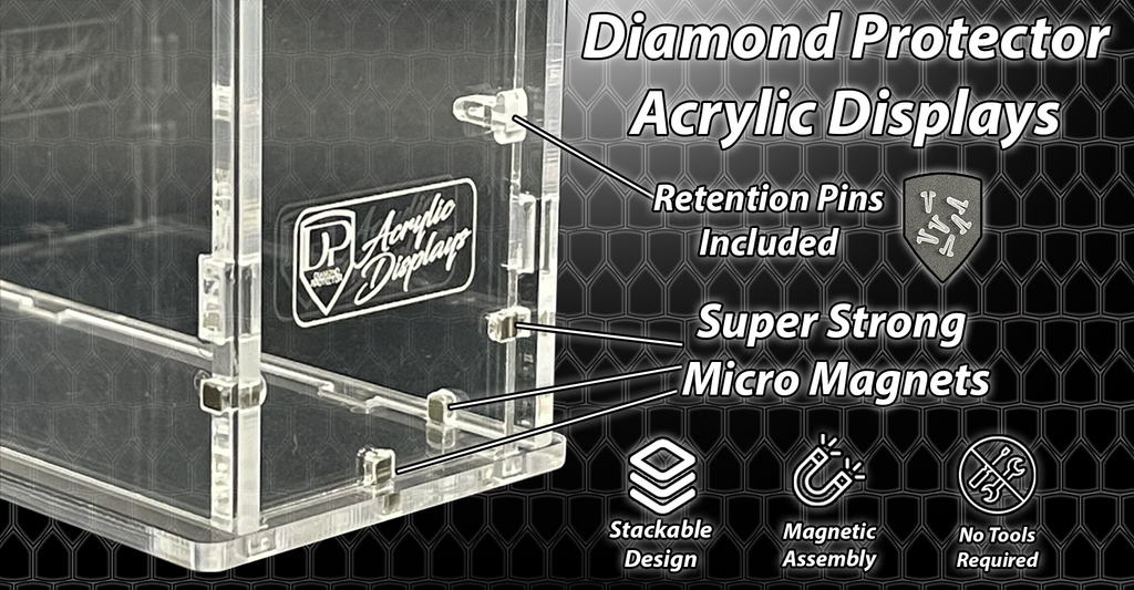 Hot Wheels/RLC Single Car Acrylic Display 2 Pack (RC-1) - Premium  from Diamond Protector - Shop now at Diamond Protector