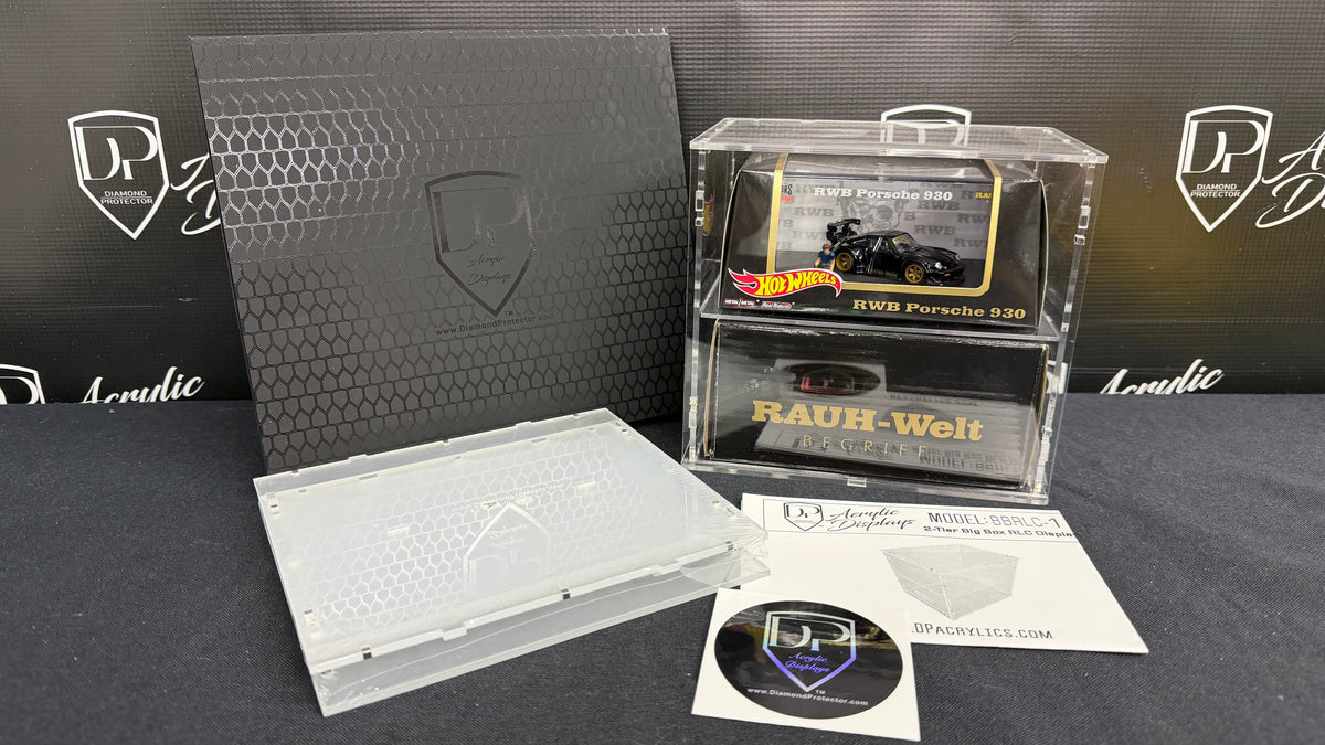 Hot Wheels Big-Box RLC 2-Tier Acrylic Display (BBRLC-1) -  Shop now at Diamond Protector