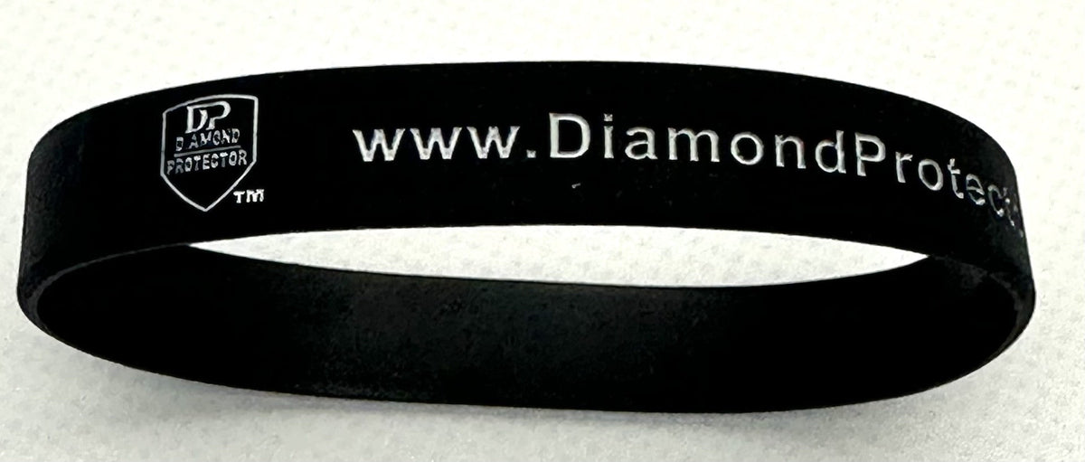Diamond Protector Silicone Bracelet -  Shop now at Diamond Protector
