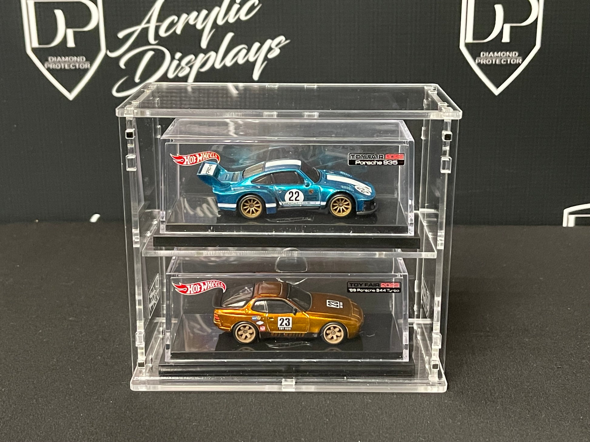 Hot Wheels Boxed RLC 2-Tier Acrylic Display 2 Pack (RLC-2) - Premium  from Diamond Protector - Shop now at Diamond Protector