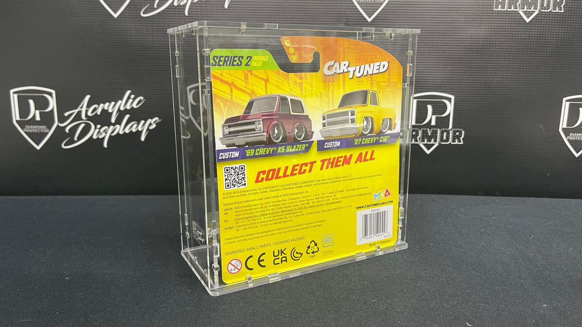 Car Tuned 2 Pack Acrylic Display -  Shop now at Diamond Protector