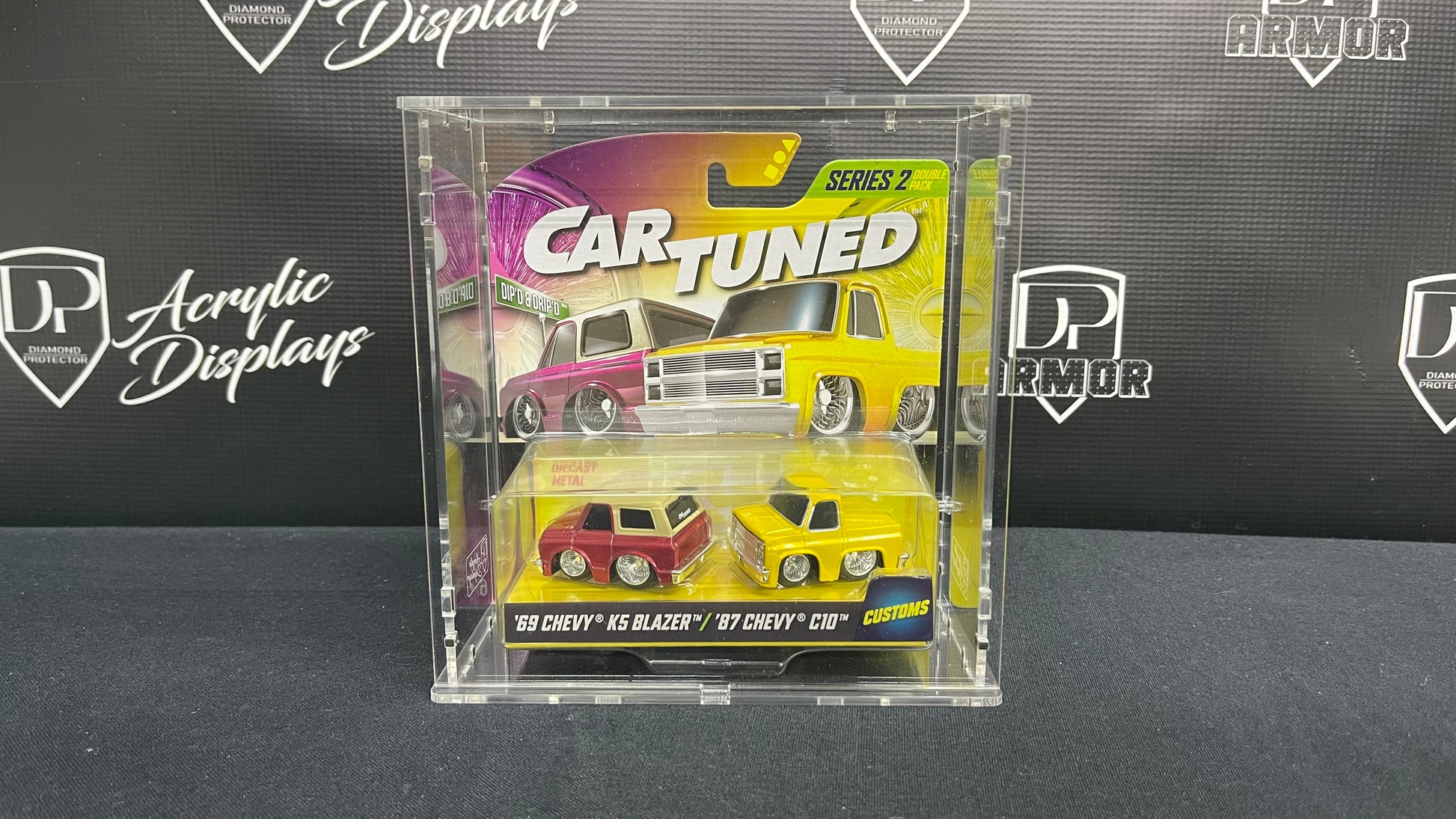 Car Tuned 2 Pack Acrylic Display -  Shop now at Diamond Protector