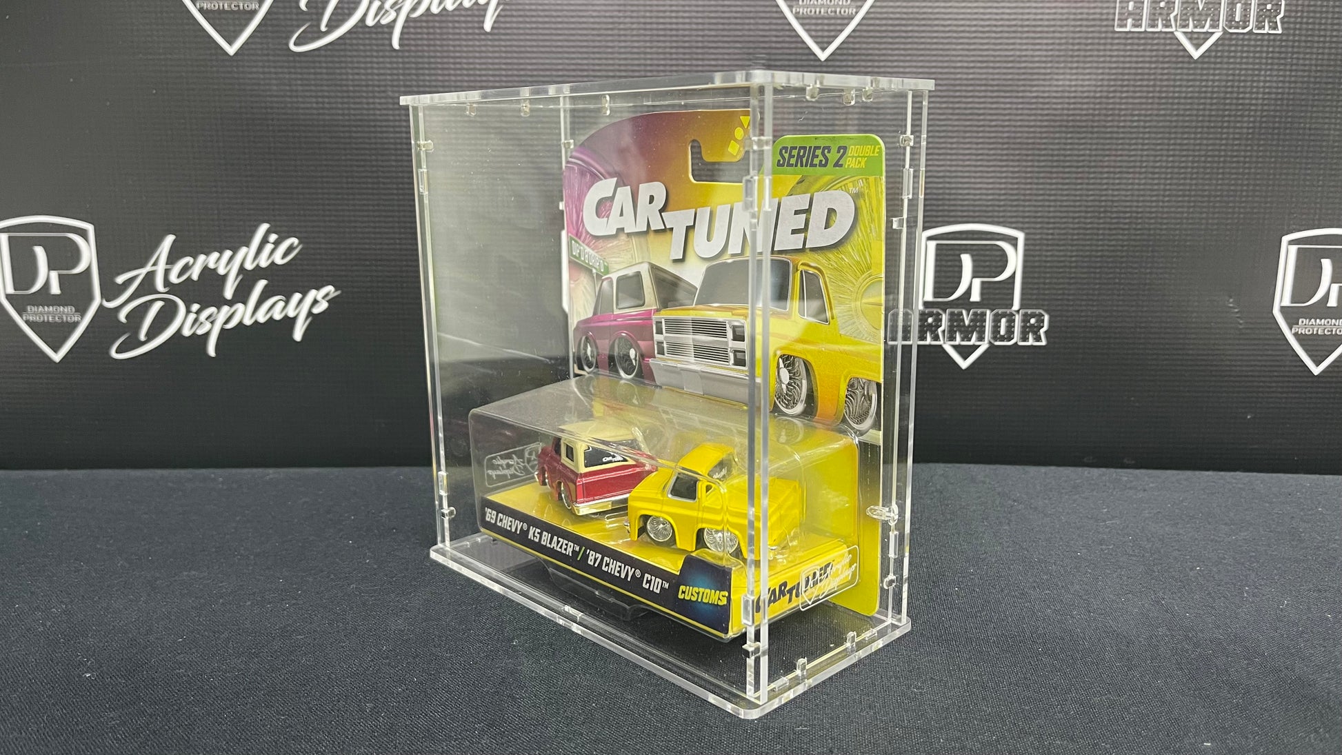 Car Tuned 2 Pack Acrylic Display -  Shop now at Diamond Protector