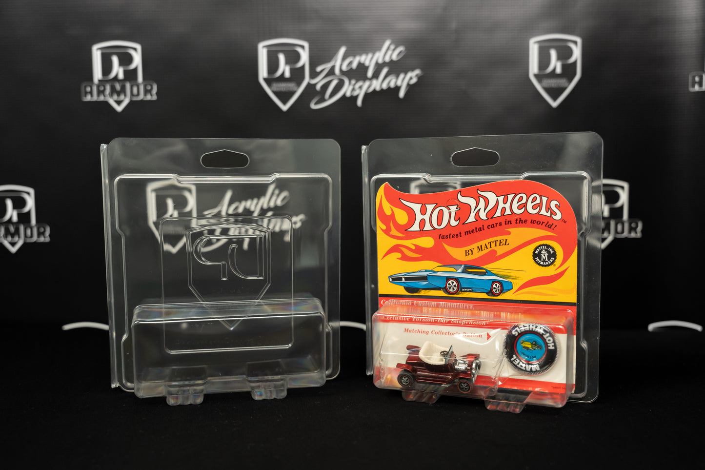 Hot Wheels Redline Blister Pack Protector - Premium  from Diamond Protector - Shop now at Diamond Protector