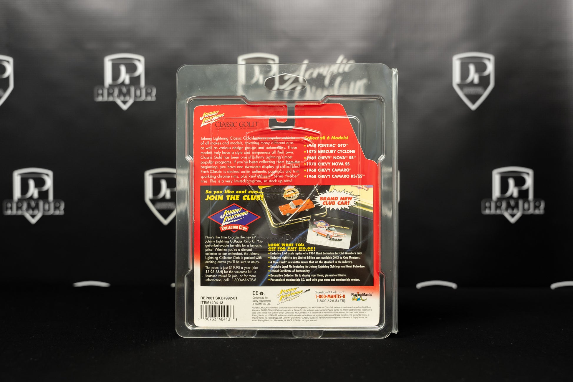 Johnny Lightning Wide Card Protector - Premium  from Diamond Protector - Shop now at Diamond Protector