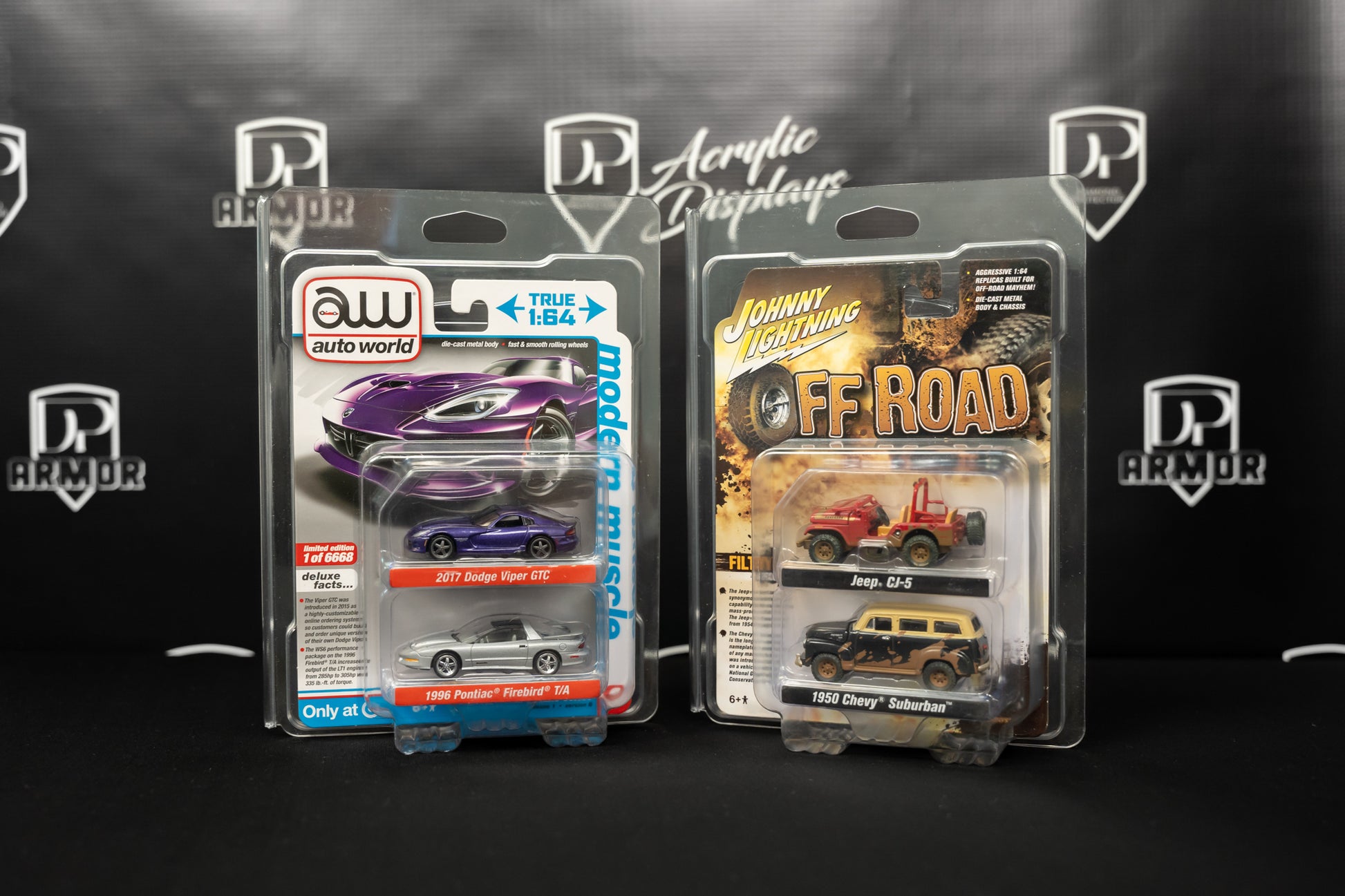 Johnny Lightning/Auto World 2 Pack Protector - Premium  from Diamond Protector - Shop now at Diamond Protector