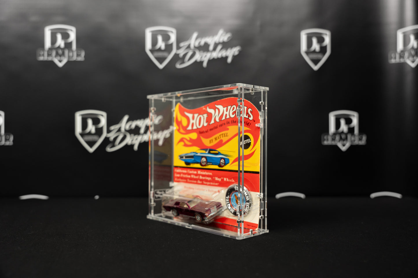 Hot Wheels Redline Blister Pack Acrylic Display 2 Pack (RBP-1) - Premium  from Diamond Protector - Shop now at Diamond Protector