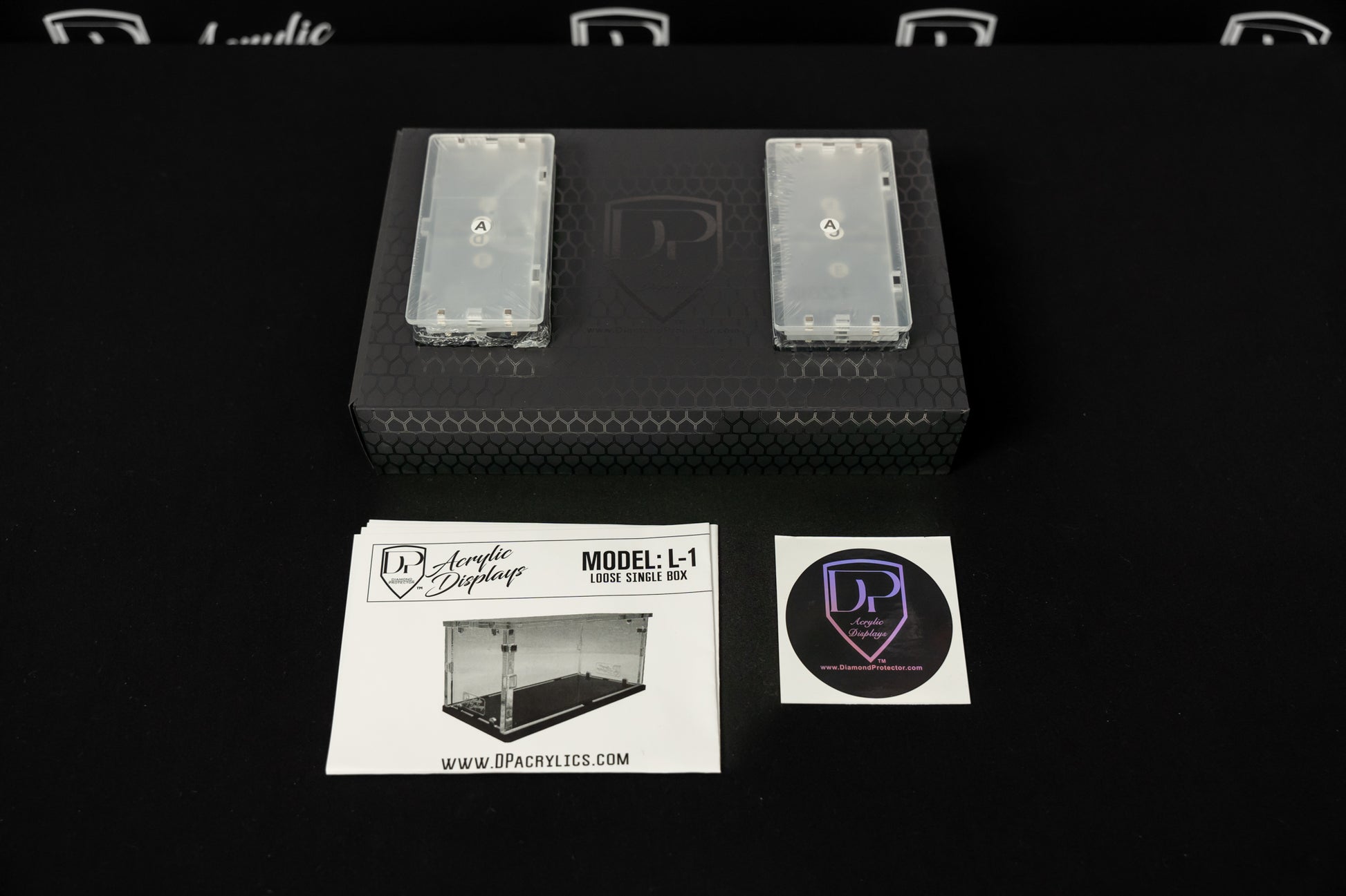 Single Loose Car 1:64 Acrylic Display 6 Pack (L-1) - Premium  from Diamond Protector - Shop now at Diamond Protector