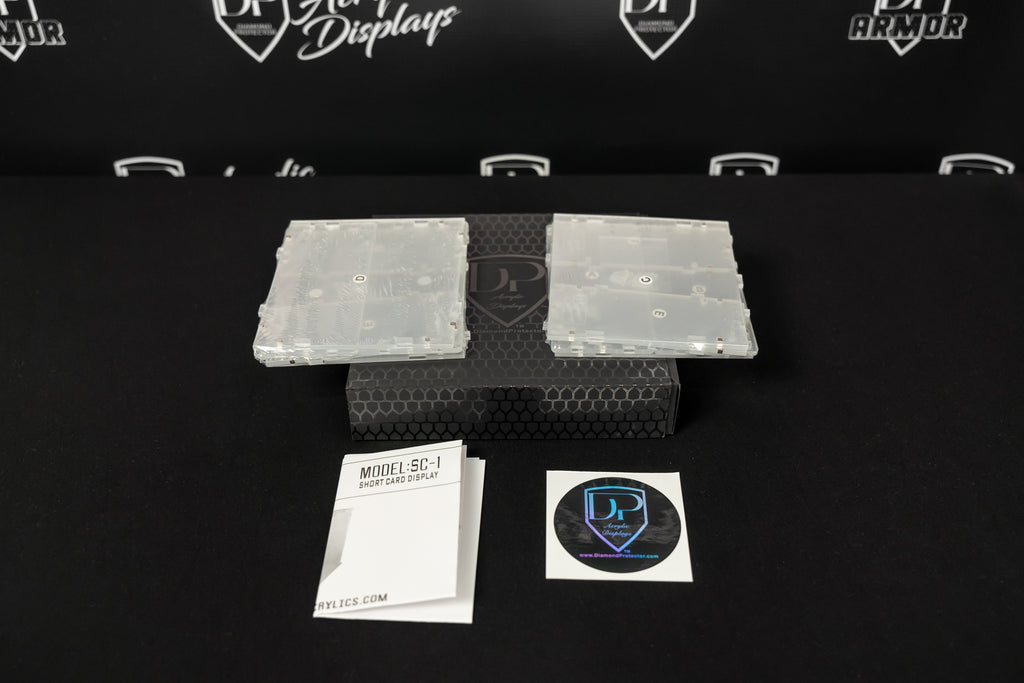 Hot Wheels Short Card Acrylic Display 2 Pack (SC-1) - Premium  from Diamond Protector - Shop now at Diamond Protector