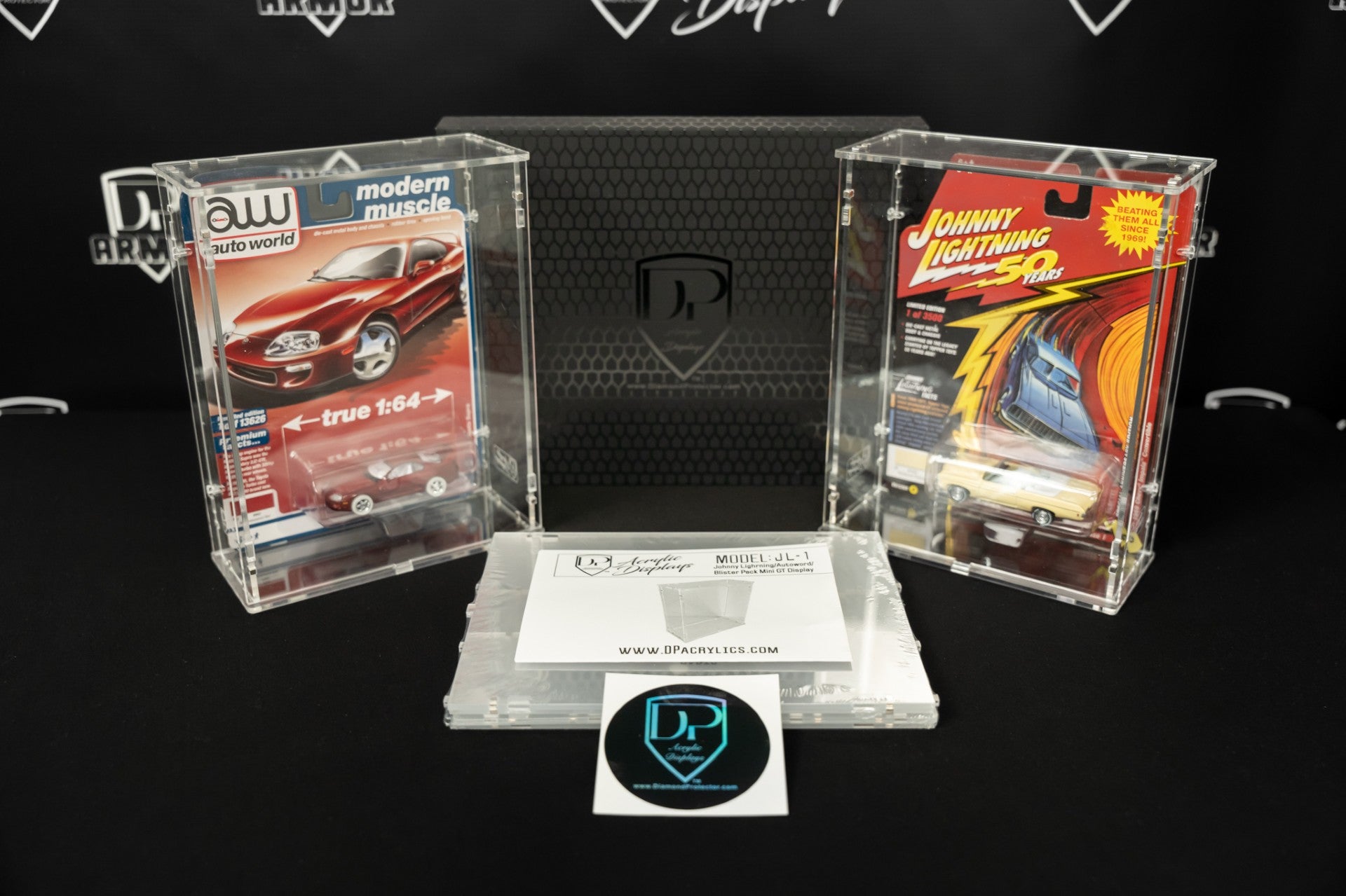 Johnny Lightning |Auto World | MiniGT Acrylic Display (JL-1) - Premium  from Diamond Protector - Shop now at Diamond Protector