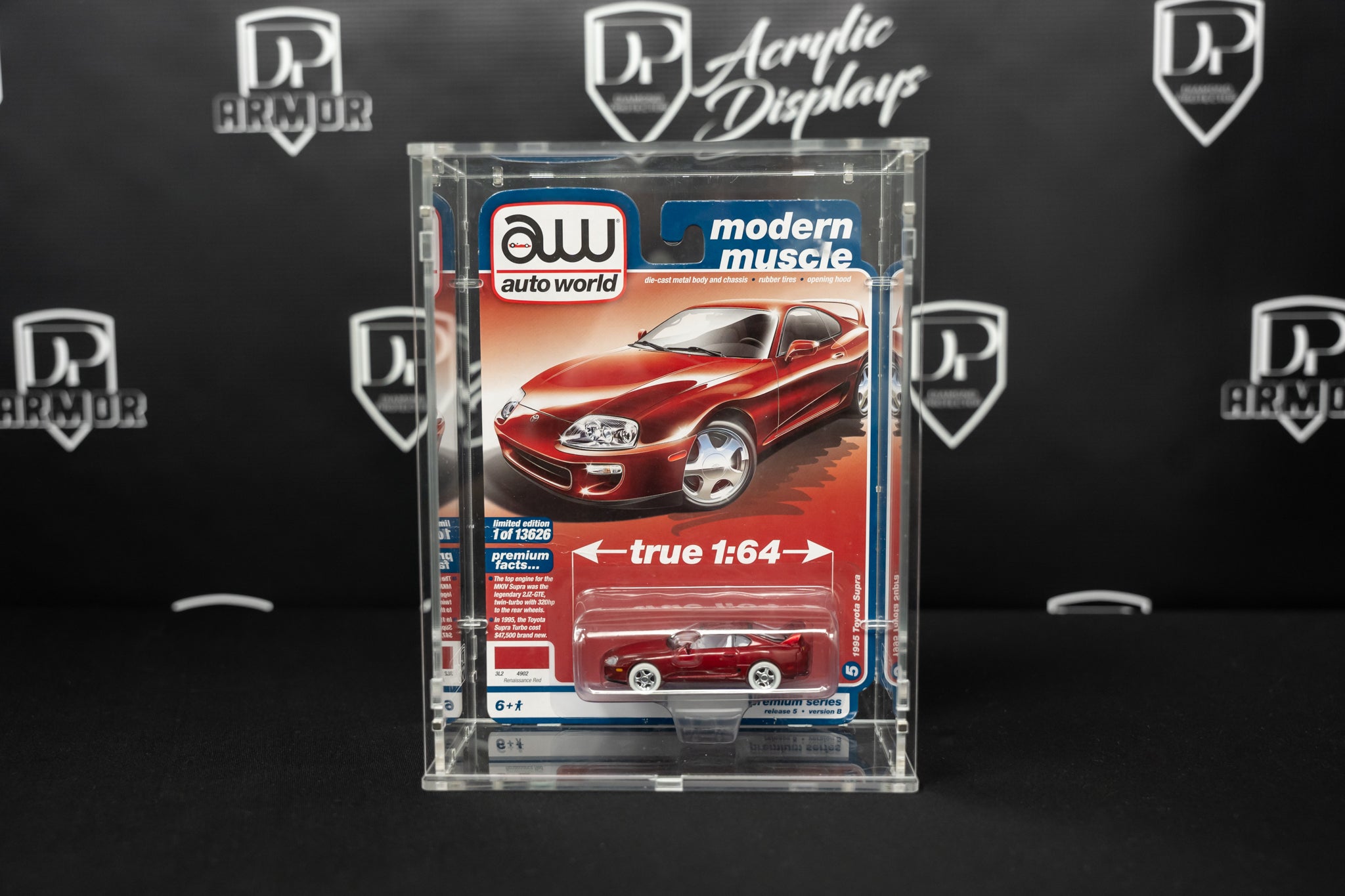Johnny Lightning |Auto World | MiniGT Acrylic Display (JL-1