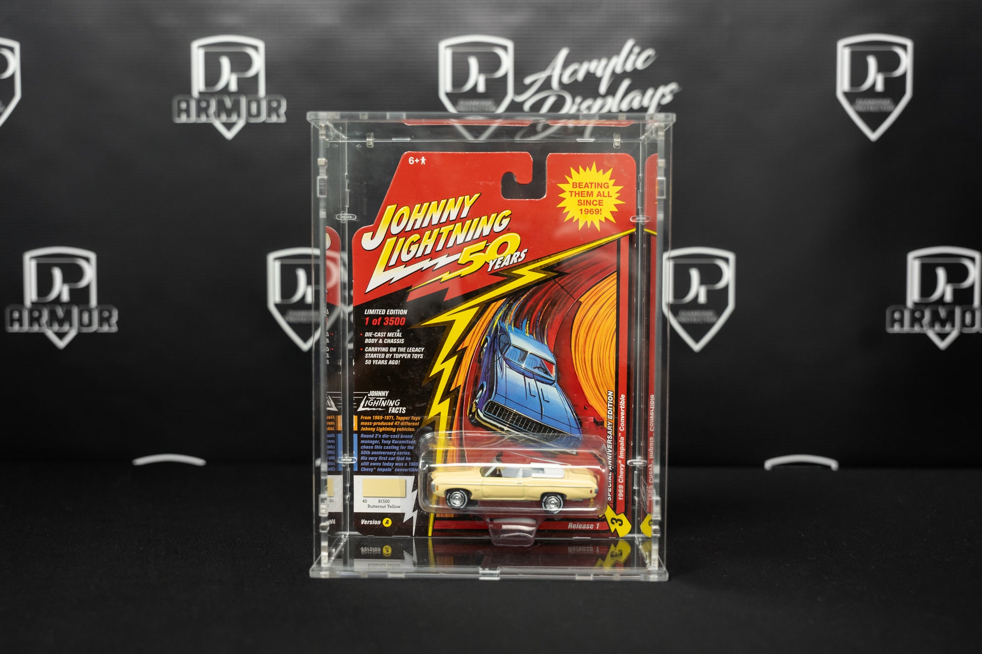 Johnny Lightning |Auto World | MiniGT Acrylic Display (JL-1) - Premium  from Diamond Protector - Shop now at Diamond Protector