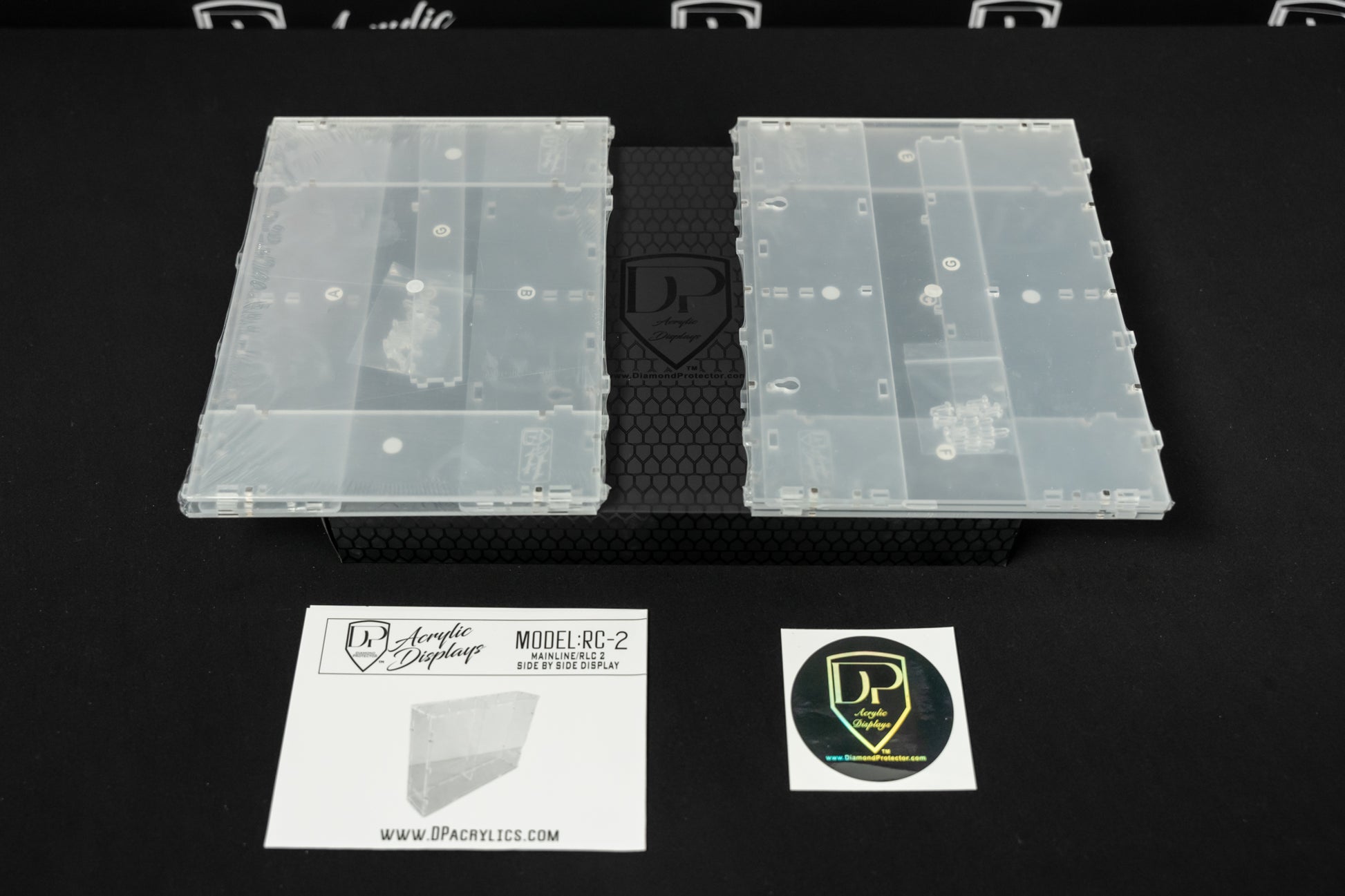 Hot Wheels/RLC 2-Car Acrylic Display 2 Pack (RC-2) - Premium  from Diamond Protector - Shop now at Diamond Protector