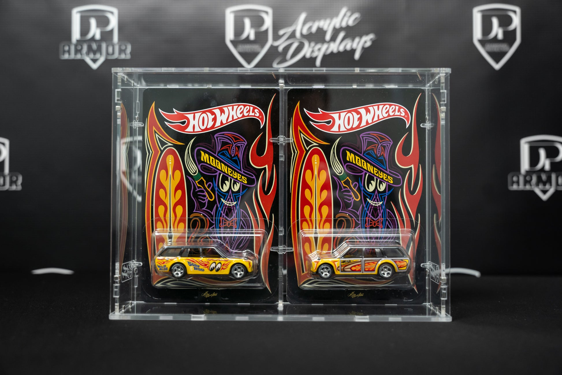 Hot Wheels/RLC 2-Car Acrylic Display 2 Pack (RC-2) - Premium  from Diamond Protector - Shop now at Diamond Protector