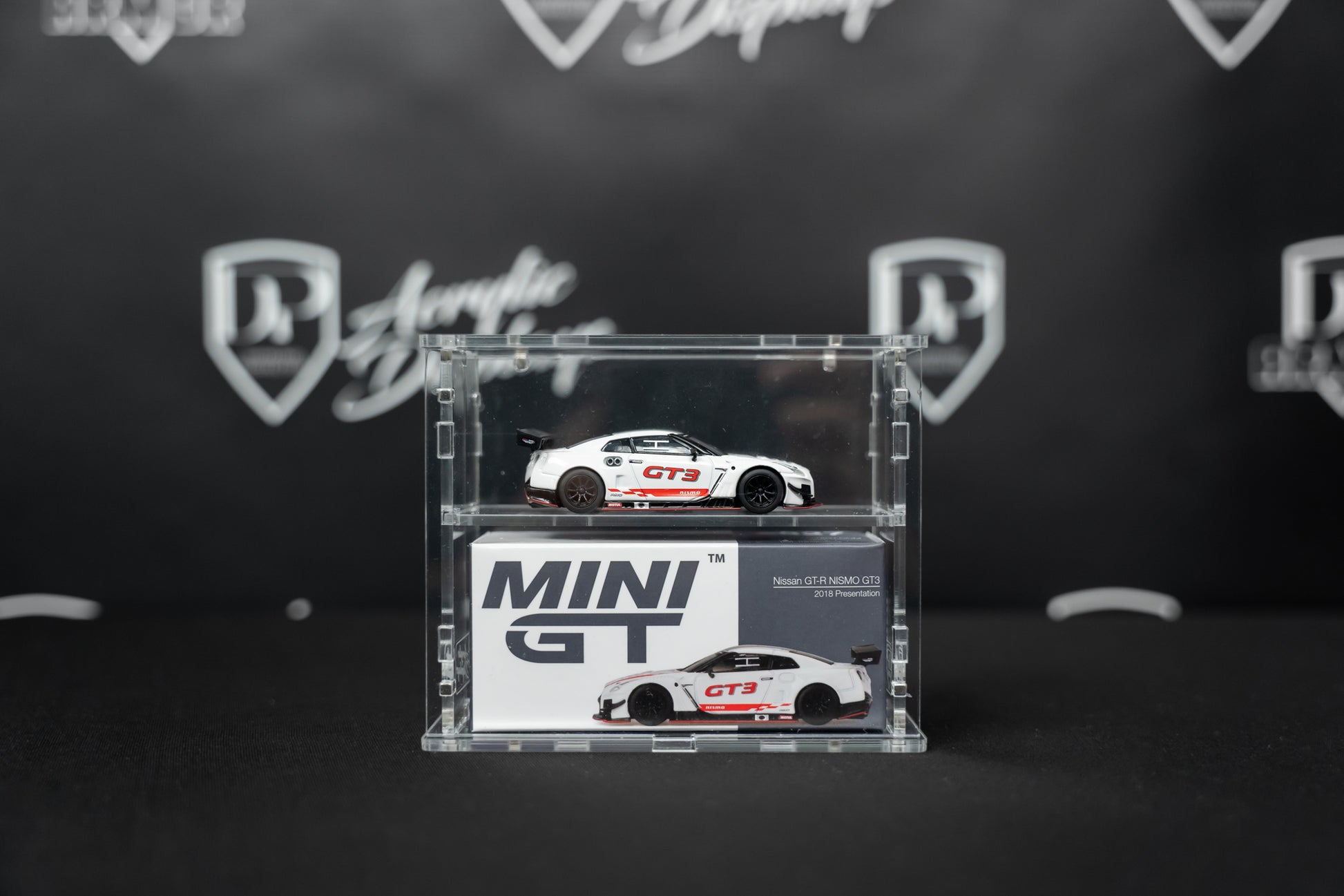 Mini GT 2-Tier Acrylic Display 2 Pack (MGT-1) - Premium  from Diamond Protector - Shop now at Diamond Protector
