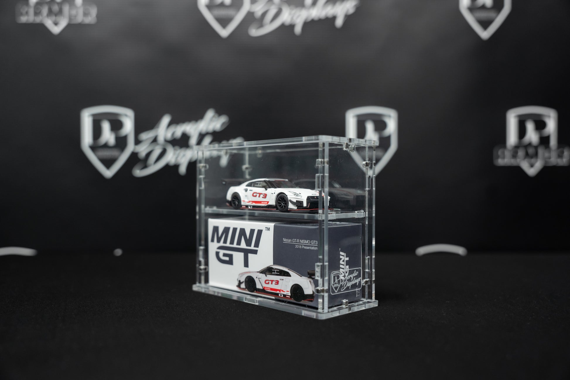 NEW Mini GT 2-Tier Acrylic Display 2 Pack (MGT-1) - Premium  from Diamond Protector - Shop now at Diamond Protector