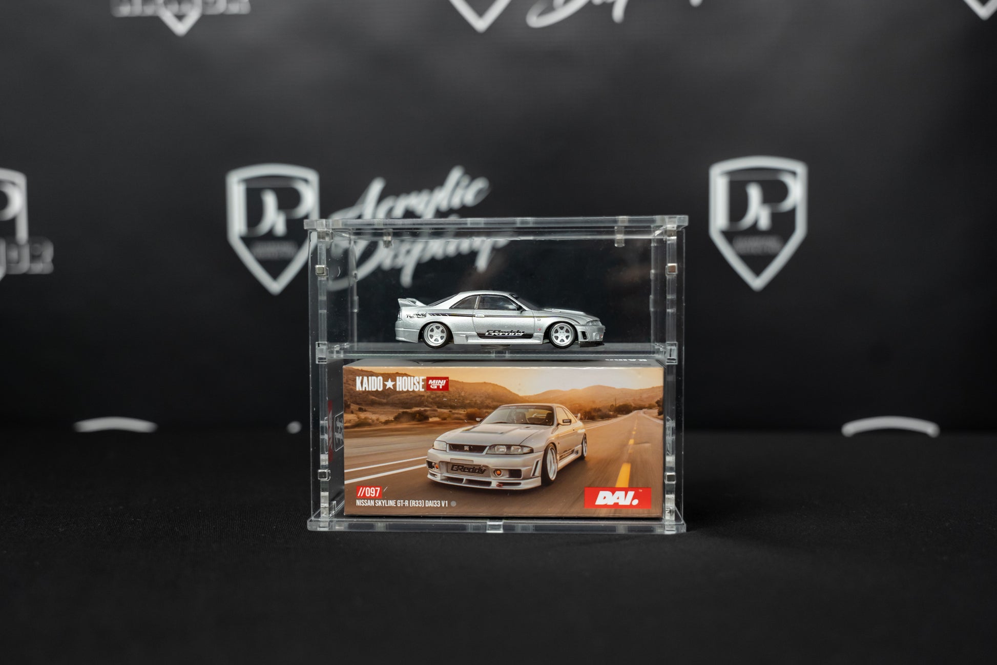 Kaido House 2-Tier Acrylic Display 2 Pack (KH-1) - Premium  from Diamond Protector - Shop now at Diamond Protector