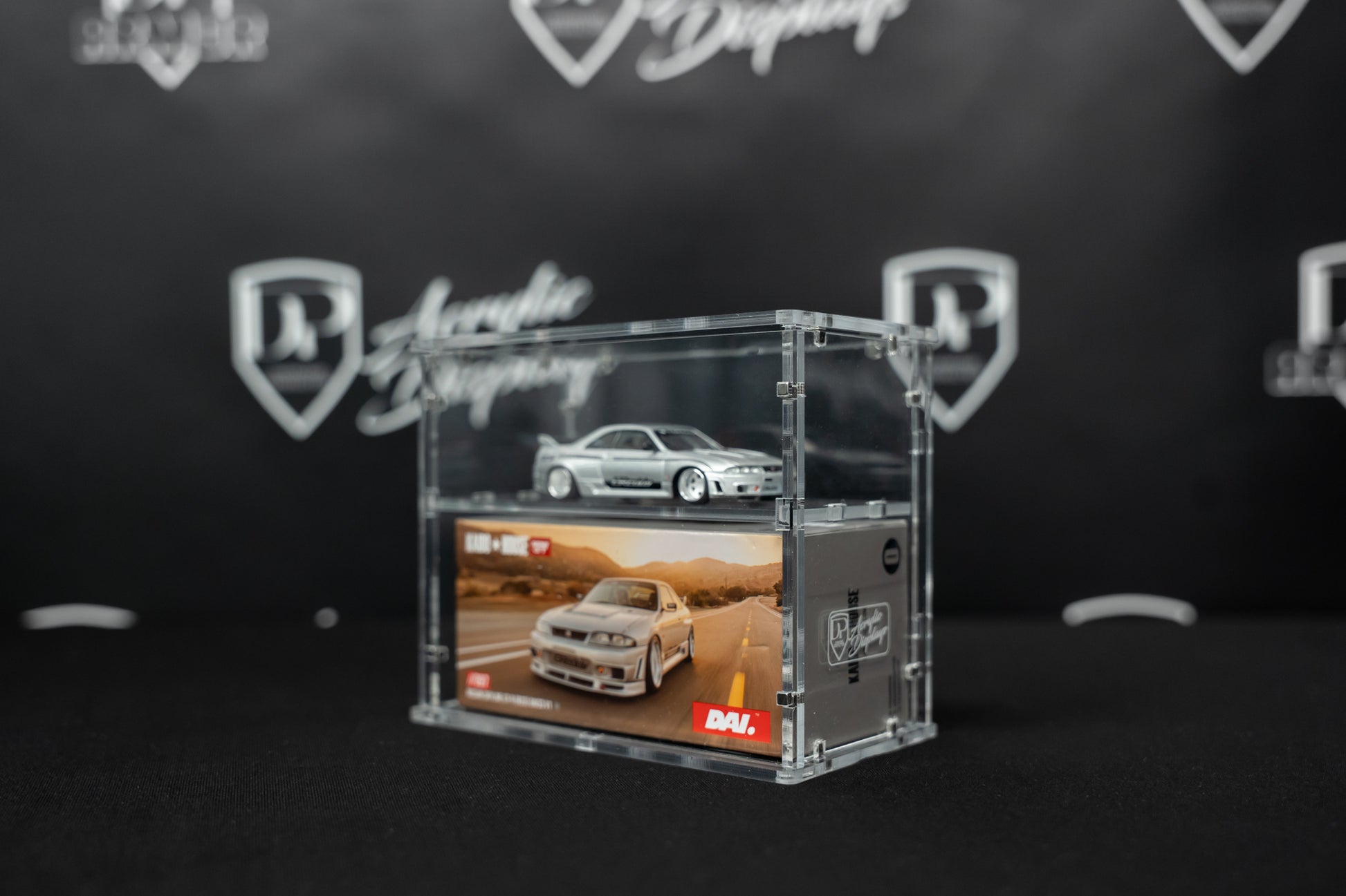 Kaido House 2-Tier Acrylic Display 2 Pack (KH-1) - Premium  from Diamond Protector - Shop now at Diamond Protector