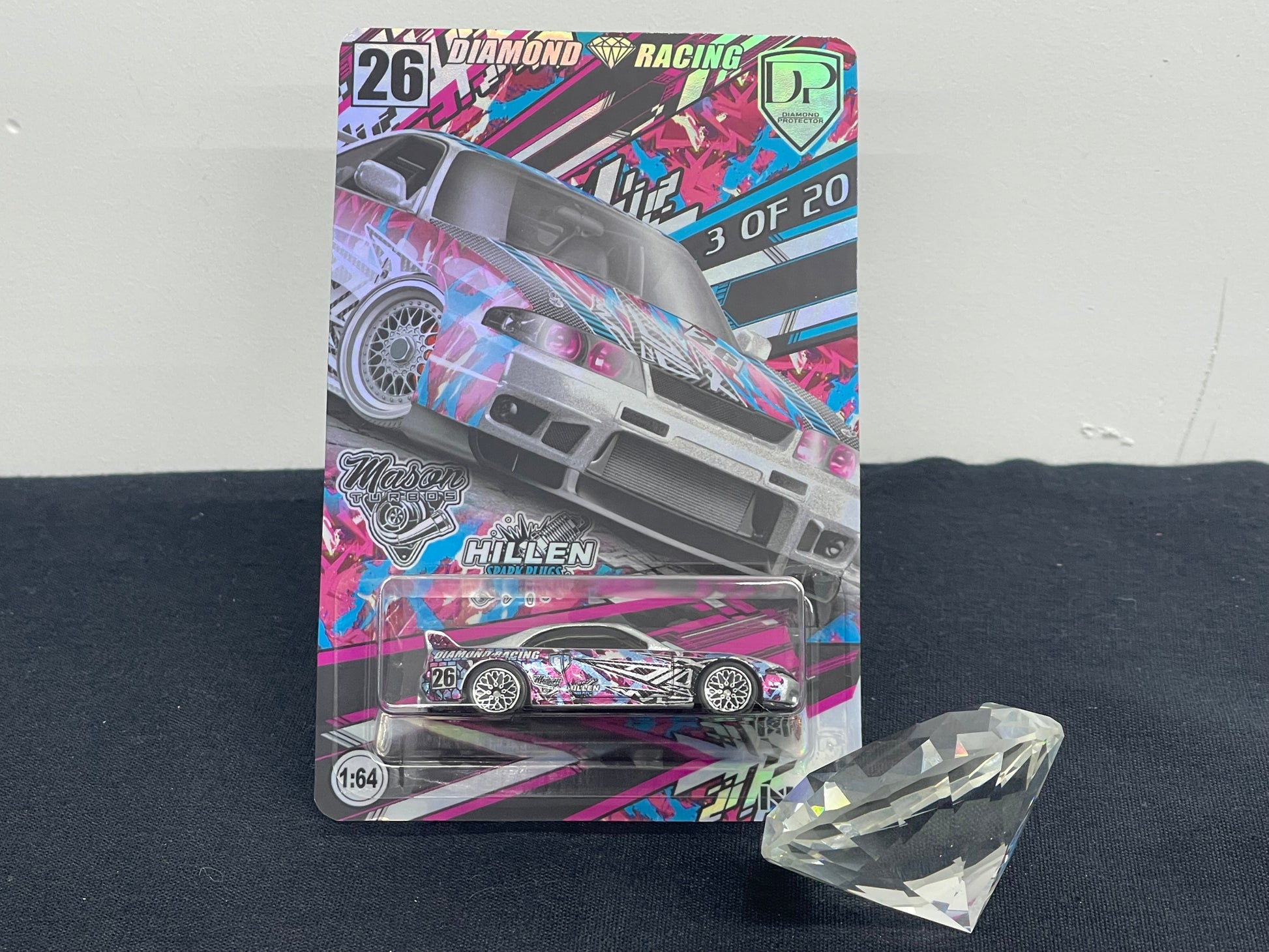 Diamond Protector x Nuclear Mindz Design – Hot Wheels Nissan Skyline R33  – 2026 Dallas Nationals Convention Exclusive - Premium  from Diamond Protector - Shop now at Diamond Protector