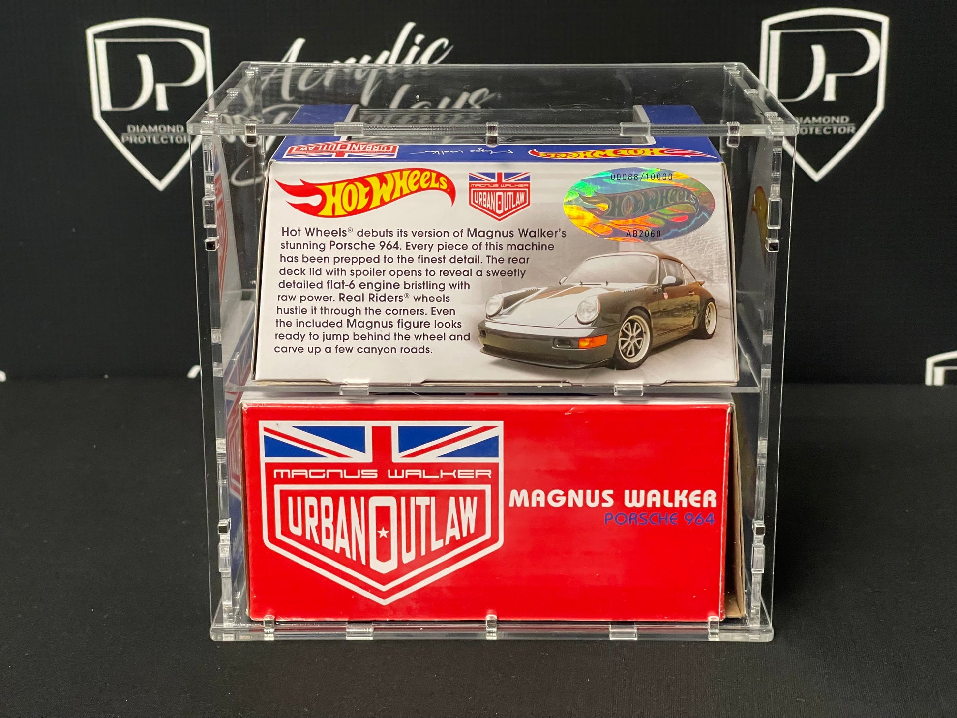 Hot Wheels Big-Box RLC 2-Tier Acrylic Display (BBRLC-1) - Premium  from Diamond Protector - Shop now at Diamond Protector