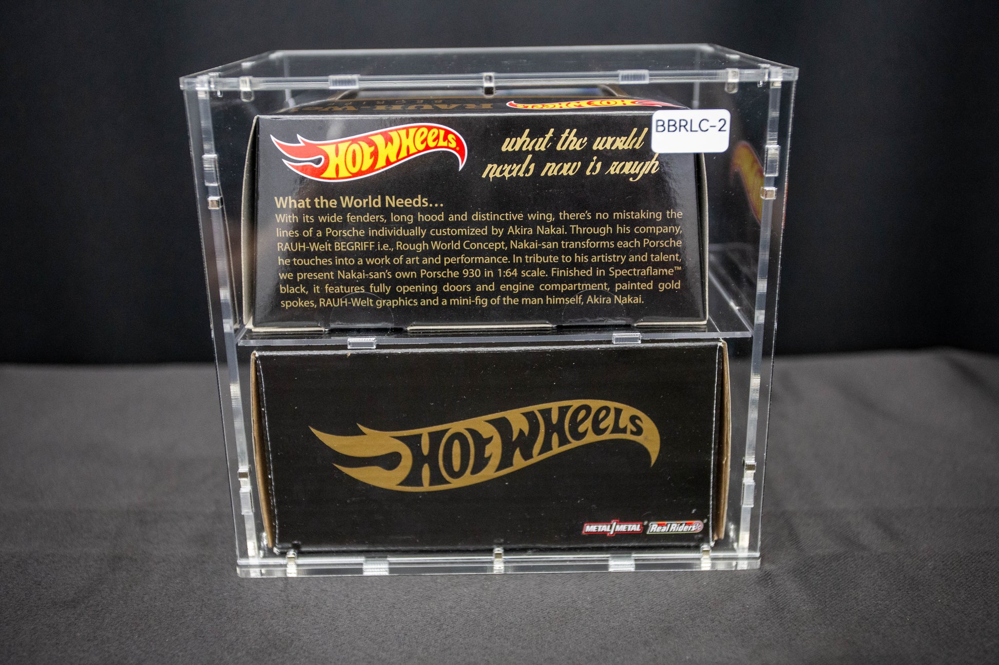 COMING SOON Hot Wheels Big-Box RLC 2-Tier Acrylic Display (BBRLC-1) - Premium  from Diamond Protector - Shop now at Diamond Protector