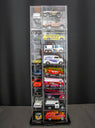 40-Car Spinning Acrylic Display - Clear Back - Premium  from Diamond Protector - Shop now at Diamond Protector