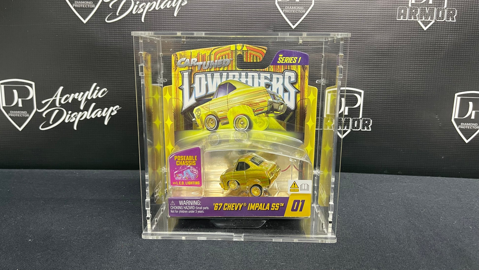 Car Tuned 2 Pack Acrylic Display - Premium  from Diamond Protector - Shop now at Diamond Protector