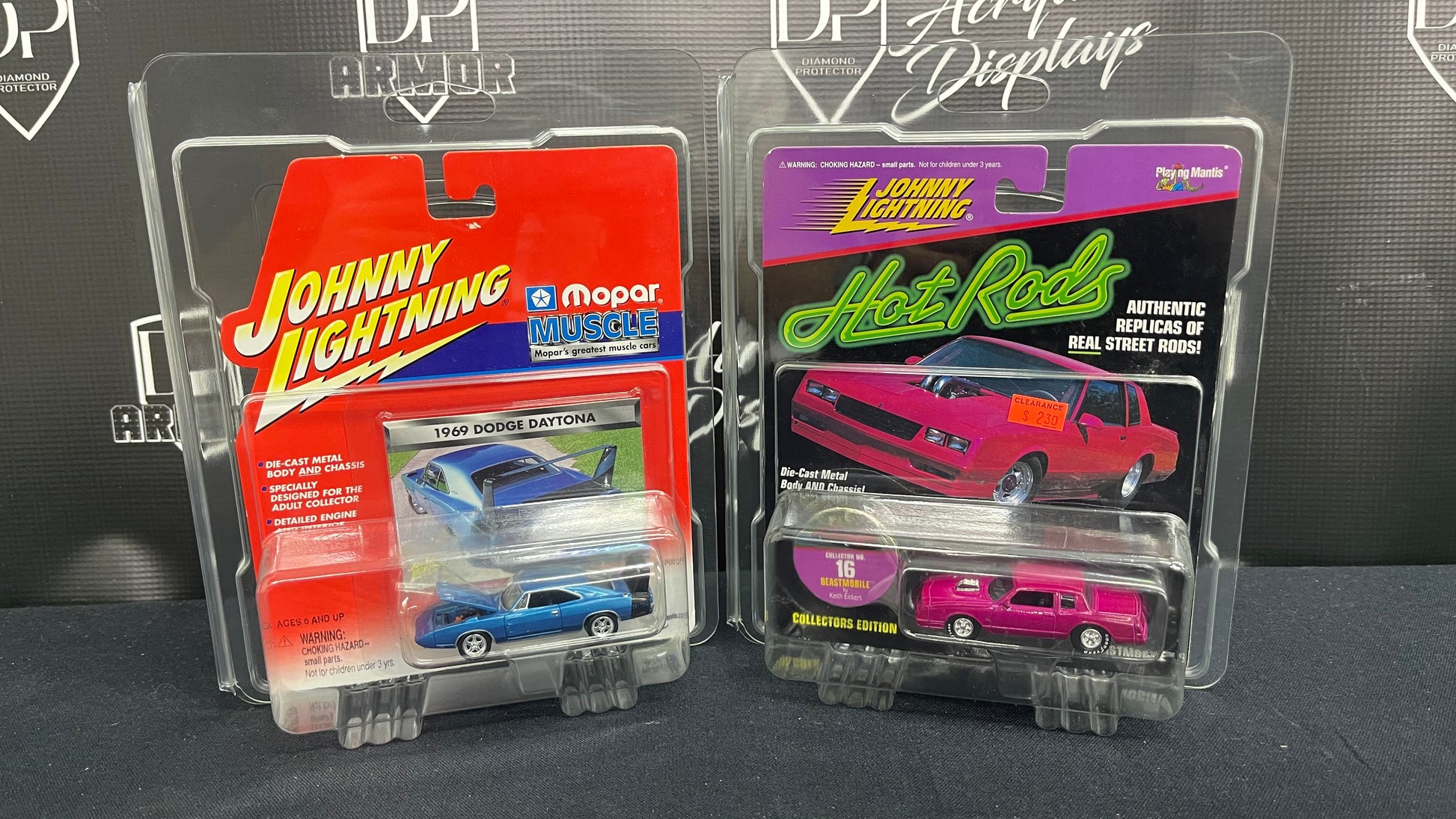 Johnny Lightning Wide Card 2.0 Protector - Premium  from Diamond Protector - Shop now at Diamond Protector