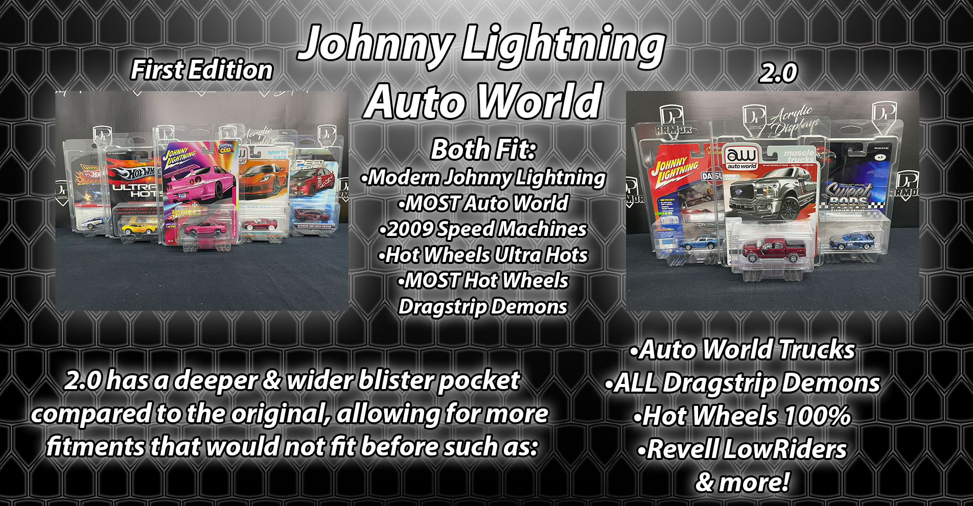 Johnny Lightning/Auto World 2.0 Protector - Premium  from Diamond Protector - Shop now at Diamond Protector