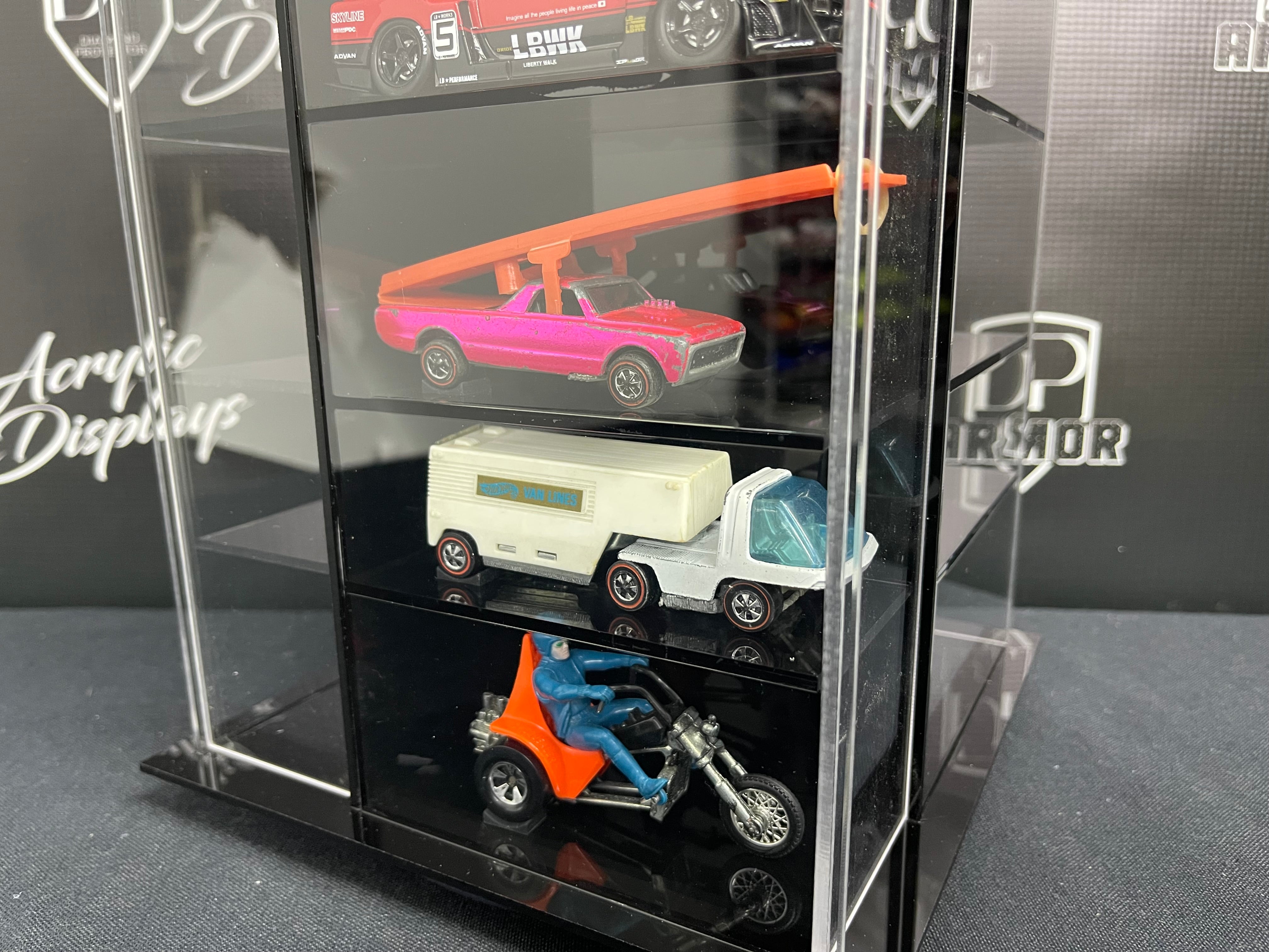 Kaido House/Mini GT Spinning Acrylic Display | Diamond Protector