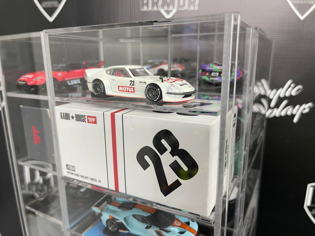 Kaido House/Mini GT Spinning Acrylic Display -  Shop now at Diamond Protector
