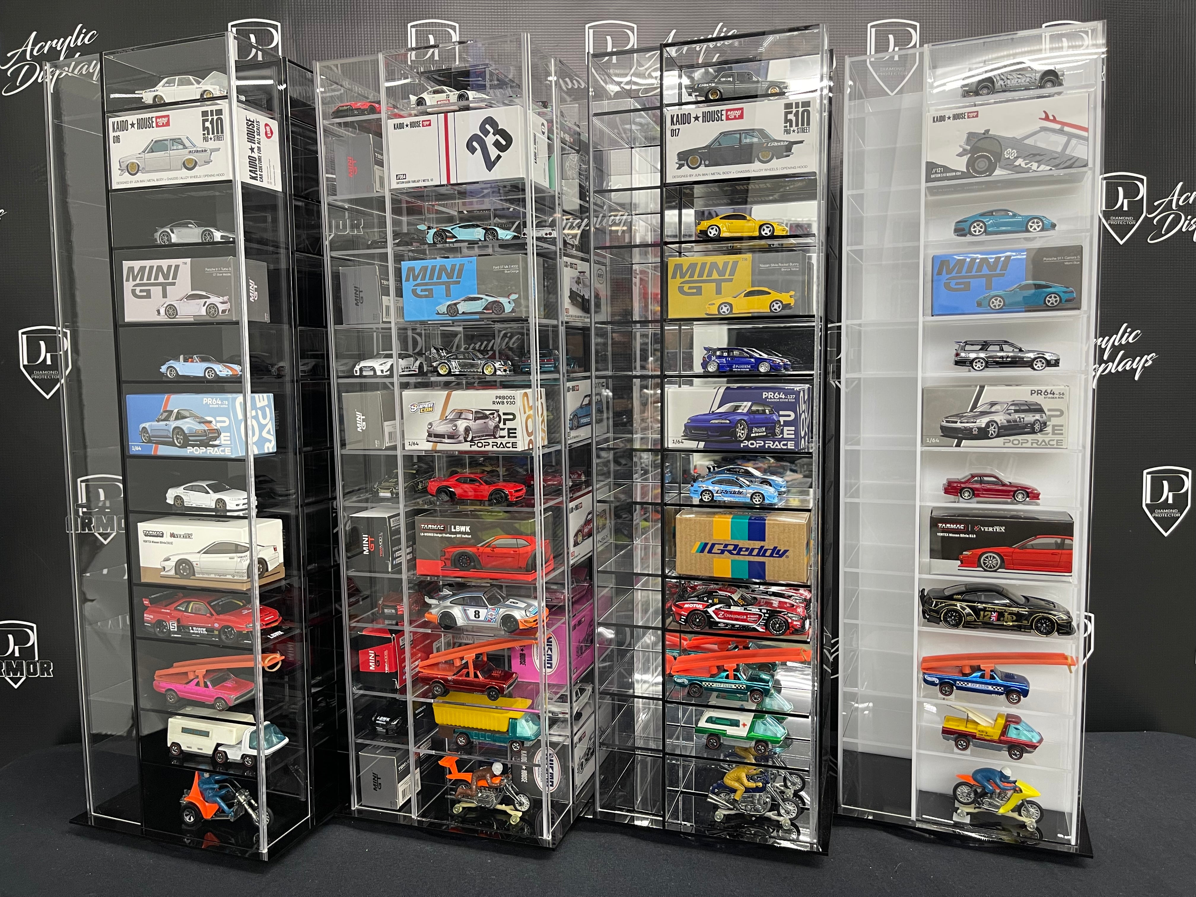 Kaido House/Mini GT Spinning Acrylic Display | Diamond Protector
