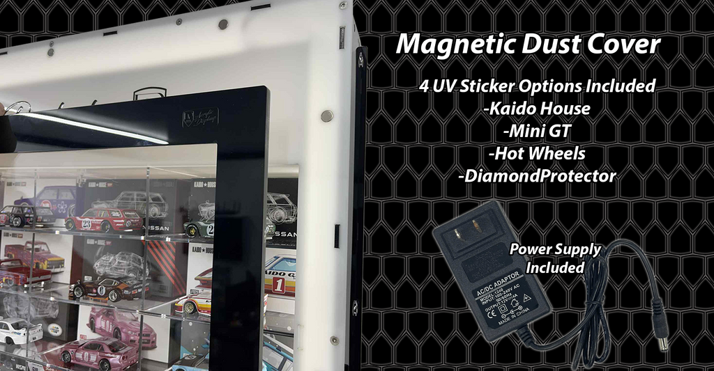 50 Car LED Wall Mount Display - Premium  from Diamond Protector - Shop now at Diamond Protector
