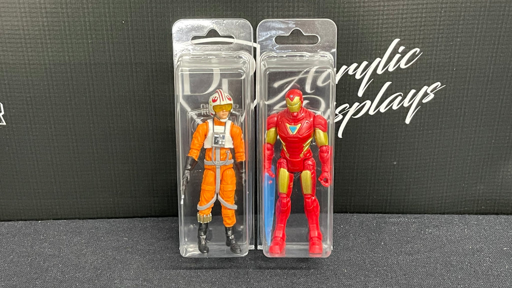 4" Figure Clamshell - 20 Pack - Premium  from Diamond Protector - Shop now at Diamond Protector