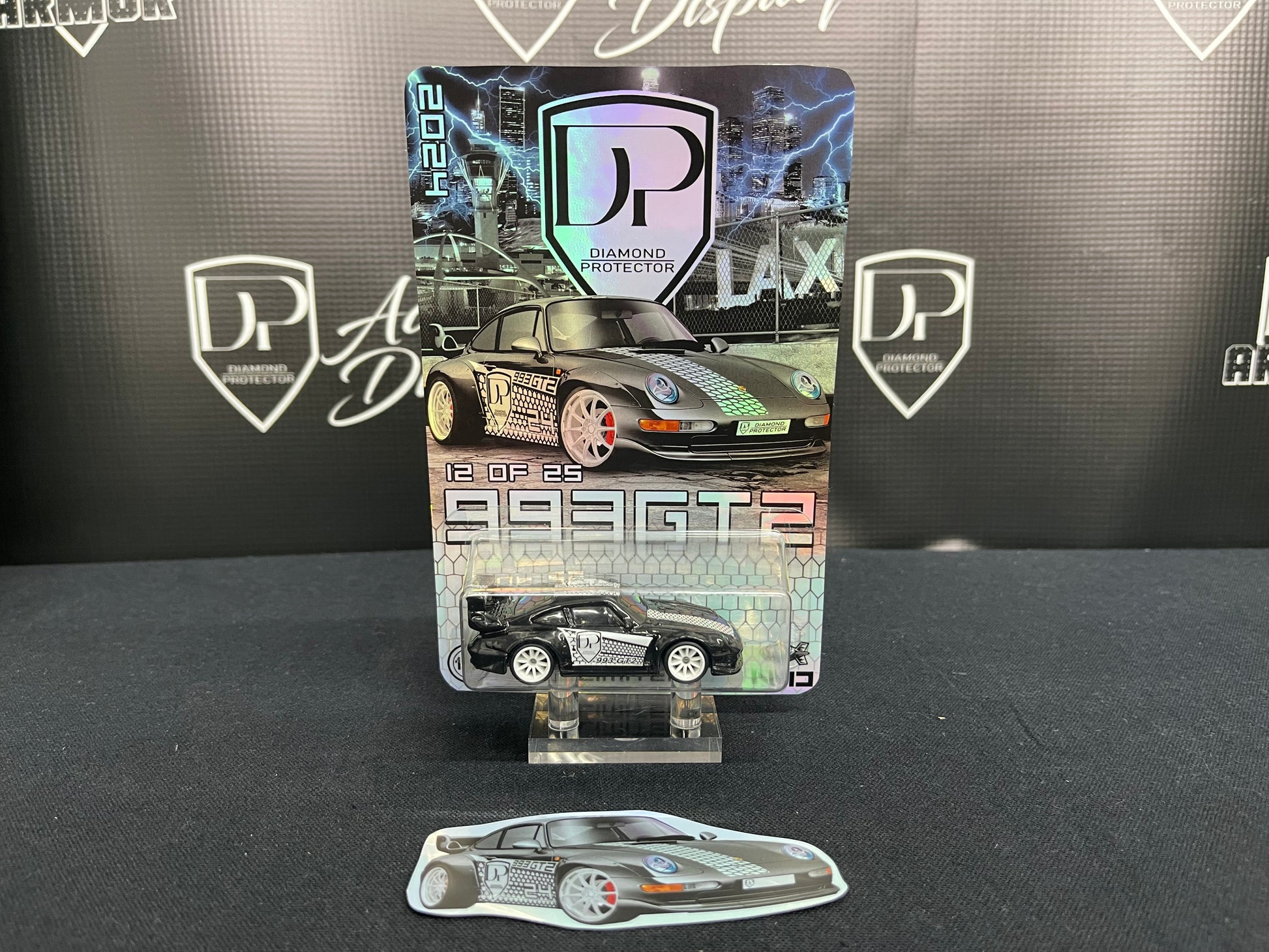 Diamond Protector x Nuclear Mindz Design – Hot Wheels Porsche 993 GT2 – LA Convention 2024 Exclusive - Premium  from Diamond Protector - Shop now at Diamond Protector