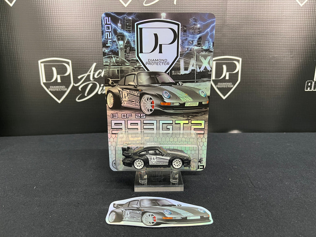 Diamond Protector x Nuclear Mindz Design – Hot Wheels Porsche 993 GT2 – LA Convention 2024 Exclusive - Premium  from Diamond Protector - Shop now at Diamond Protector