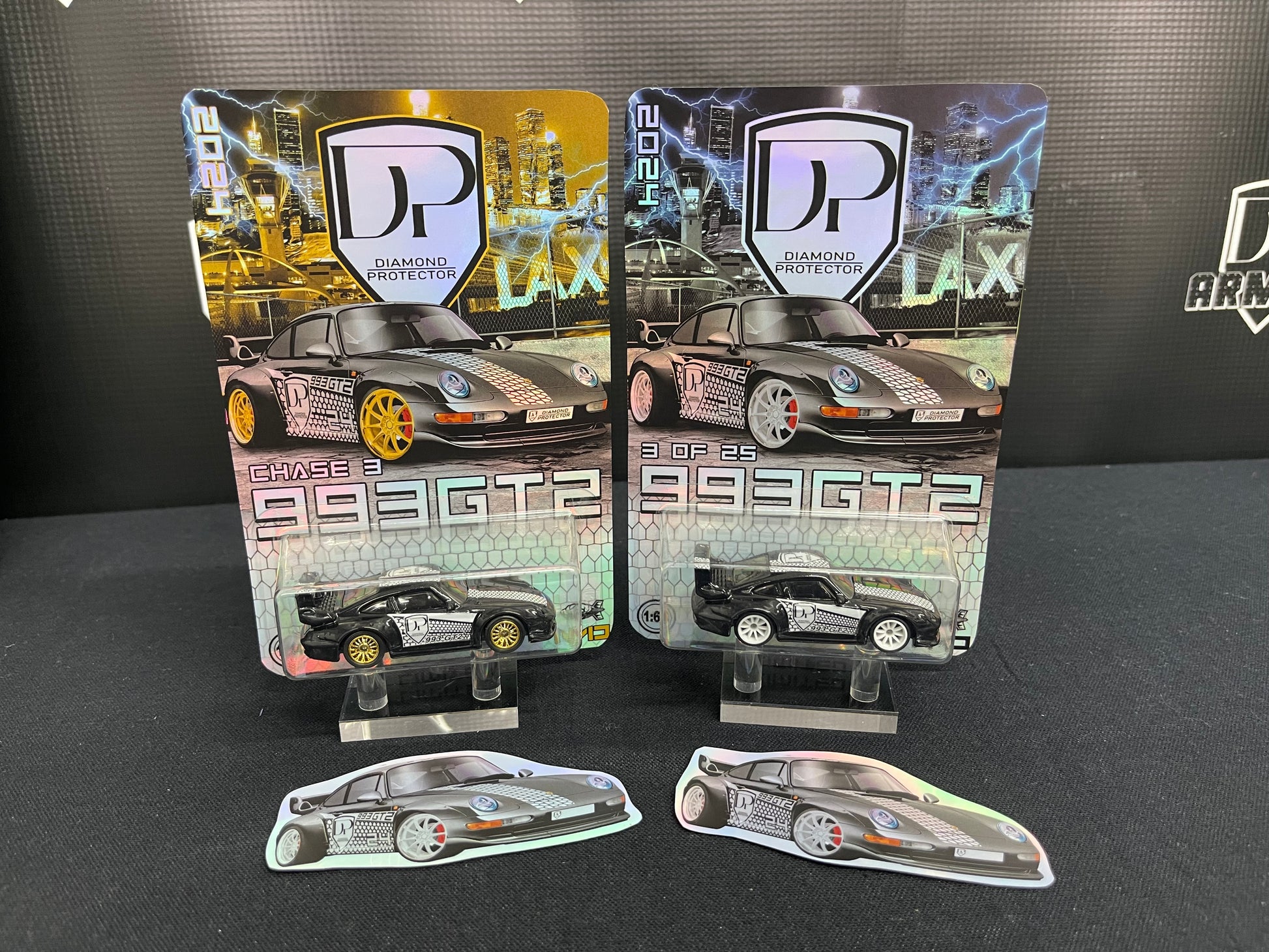 Diamond Protector x Nuclear Mindz Design – Hot Wheels Porsche 993 GT2 – LA Convention 2024 Exclusive - Premium  from Diamond Protector - Shop now at Diamond Protector