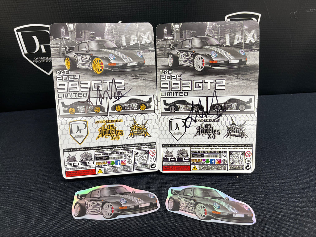Diamond Protector x Nuclear Mindz Design – Hot Wheels Porsche 993 GT2 – LA Convention 2024 Exclusive - Premium  from Diamond Protector - Shop now at Diamond Protector