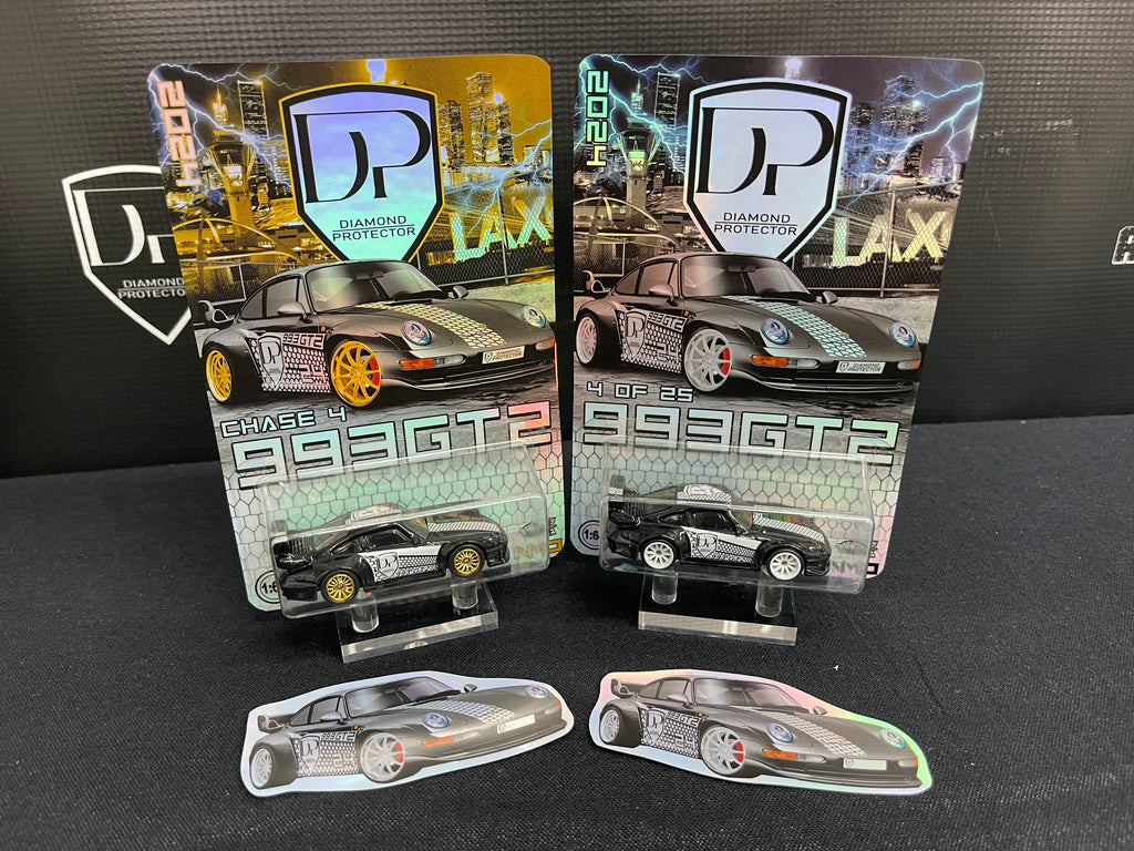 Diamond Protector x Nuclear Mindz Design – Hot Wheels Porsche 993 GT2 – LA Convention 2024 Exclusive - Premium  from Diamond Protector - Shop now at Diamond Protector