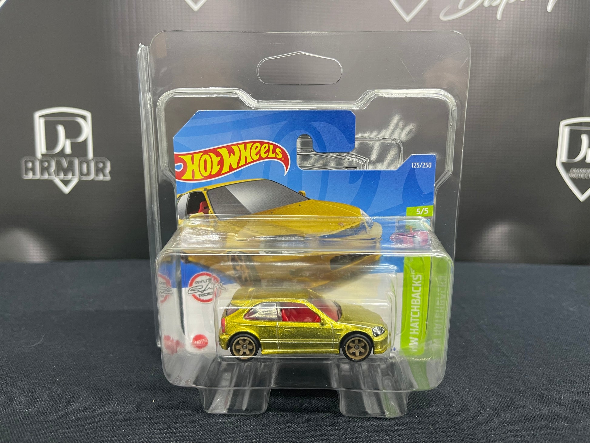 Hot Wheels Short Card Protector - Premium  from Diamond Protector - Shop now at Diamond Protector