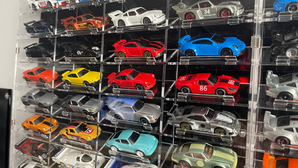 56 Car Slanted Wall Mount Display - Premium  from Diamond Protector - Shop now at Diamond Protector