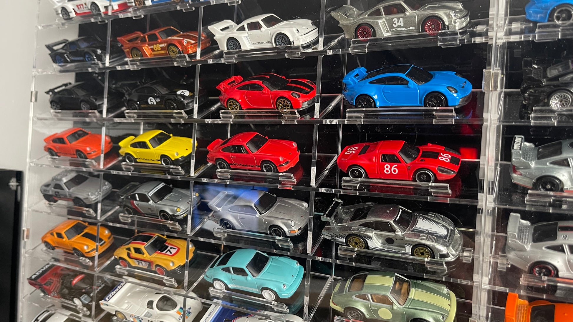 56 Car Slanted Wall Mount Display - Premium  from Diamond Protector - Shop now at Diamond Protector